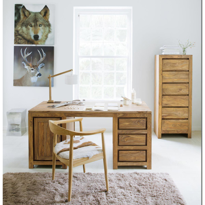 Solid wood study store table online