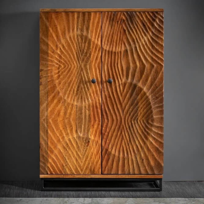 Mango Wood Bar Cabinet